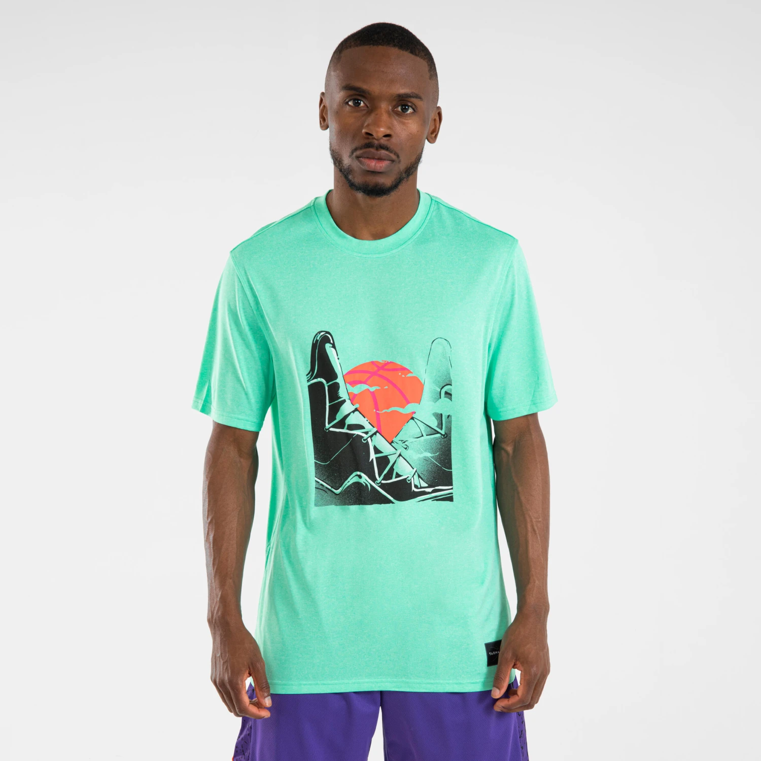 Men's Basketball T-Shirt TS500 Fast 17 Men's Basketball T-Shirt TS500 Fast - Image 15