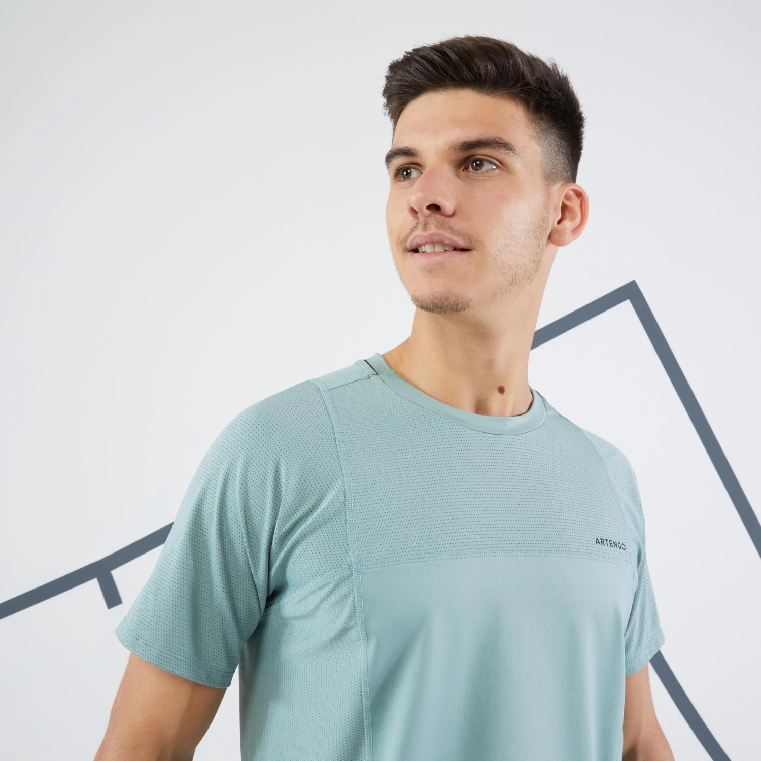 Artengo Men's Tennis Short-Sleeved T-Shirt TTS Dry RN 19 Artengo Men's Tennis Short-Sleeved T-Shirt TTS Dry RN - Image 17