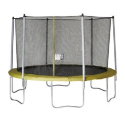 REFURBISHED ROUND TRAMPOLINE WITH SAFETY NET 365