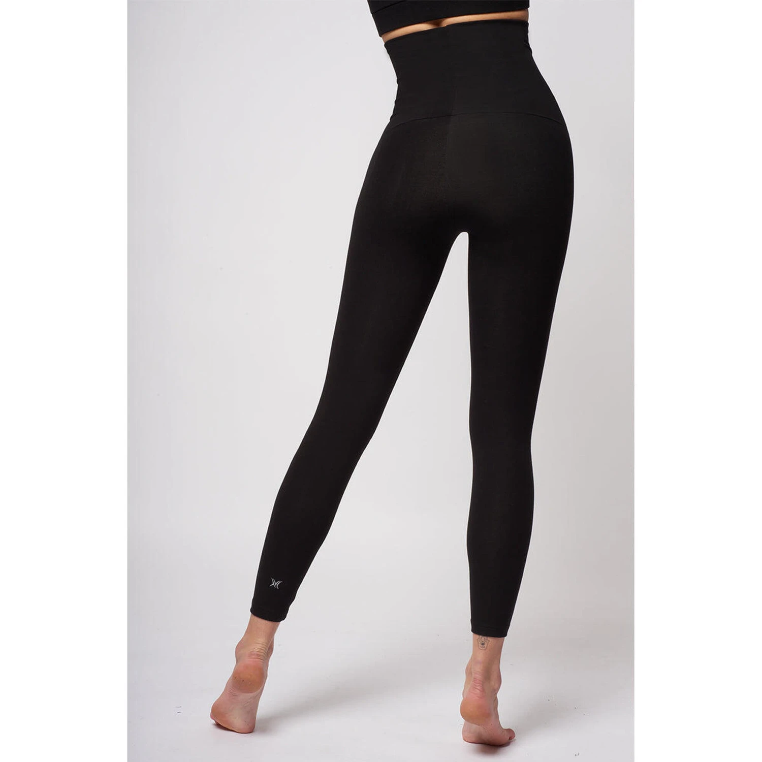 Extra Strong Compression Leggings With High Waisted Tummy Control Black 3 Extra Strong Compression Leggings With High Waisted Tummy Control Black