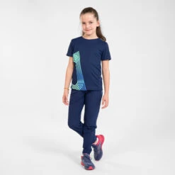 KIPRUN DRY+ Children's Running Trousers With Zip -Sports Shop ka072ce517b86480fd5249c3ba4e03ba5