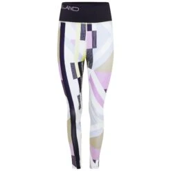Dare 2b Womens/Ladies Henry Holland On The Move Hero Stripes Leggings (White)