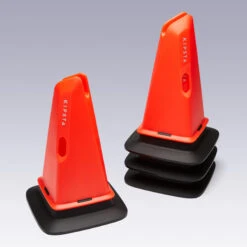 Kipsta 30cm Weighted Training Cones 4-Pack Modular - Orange -Sports Shop ka20050f57e1c342737a16a906f7d4cc4