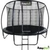 14ft JumpPRO™ Xcel Black Round Trampoline With Enclosure 2 14ft JumpPRO™ Xcel Black Round Trampoline With Enclosure -Sports Shop ka653756e736b95791cbafcfebe29cfa2