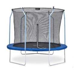 Plum 10ft Wave Springsafe Trampoline And Enclosure With Mist