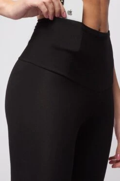 Lightweight Strong Compression Tummy Control Bootcut, Long Length, Black -Sports Shop ka8014b36e6333faf09b712bebca2a063