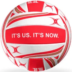 Gilbert England Supporter Ball, Red