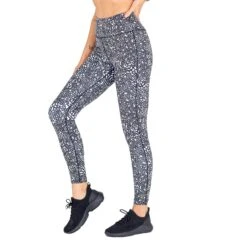Dare 2b Womens/Ladies Laura Whitmore Influential Recycled Leggings (Black/White)