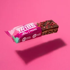 Plant Protein Bars - Choc Raspberry Triple Decker - V, GF, DF (12 X 40g) -Sports Shop ka98c9feb97f0c598d10cb8ee9ddb24d9