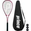 Prince Power Viper Ti Squash Racket, Inc Protective Cover & 3 Squash Balls 1 Prince Power Viper Ti Squash Racket, Inc Protective Cover & 3 Squash Balls -Sports Shop ka9f43425f9add8ec2ef92c971c098767