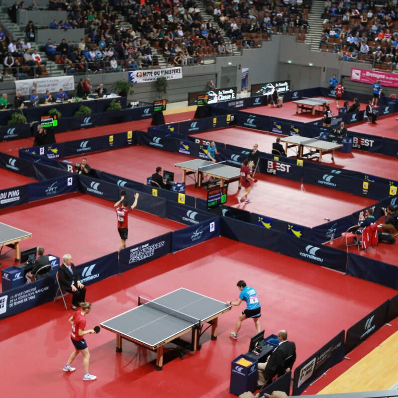 850 WOOD ITTF Indoor Table Tennis Table 5 850 WOOD ITTF Indoor Table Tennis Table - Image 4