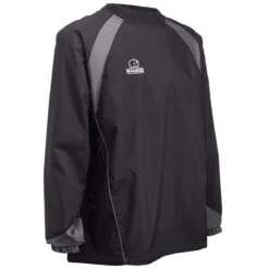 RHINO Adults Unisex Kyoto Training Top (Black/Grey)