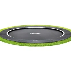 12ft Salta Black Royal Baseground Round Trampoline