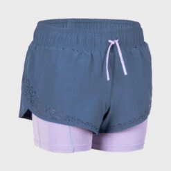 KIPRUN DRY+ Girl's Breathable 2-in-1 Tight Running Shorts -Sports Shop kae310c79e601c2f073b515fc1be4d35c