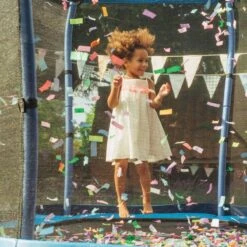 Plum Green & Blue Junior Jumper Trampoline & Enclosure 11 Plum Green & Blue Junior Jumper Trampoline & Enclosure -Sports Shop kae3e9944fa12a0e2a2d7a641797a68b0