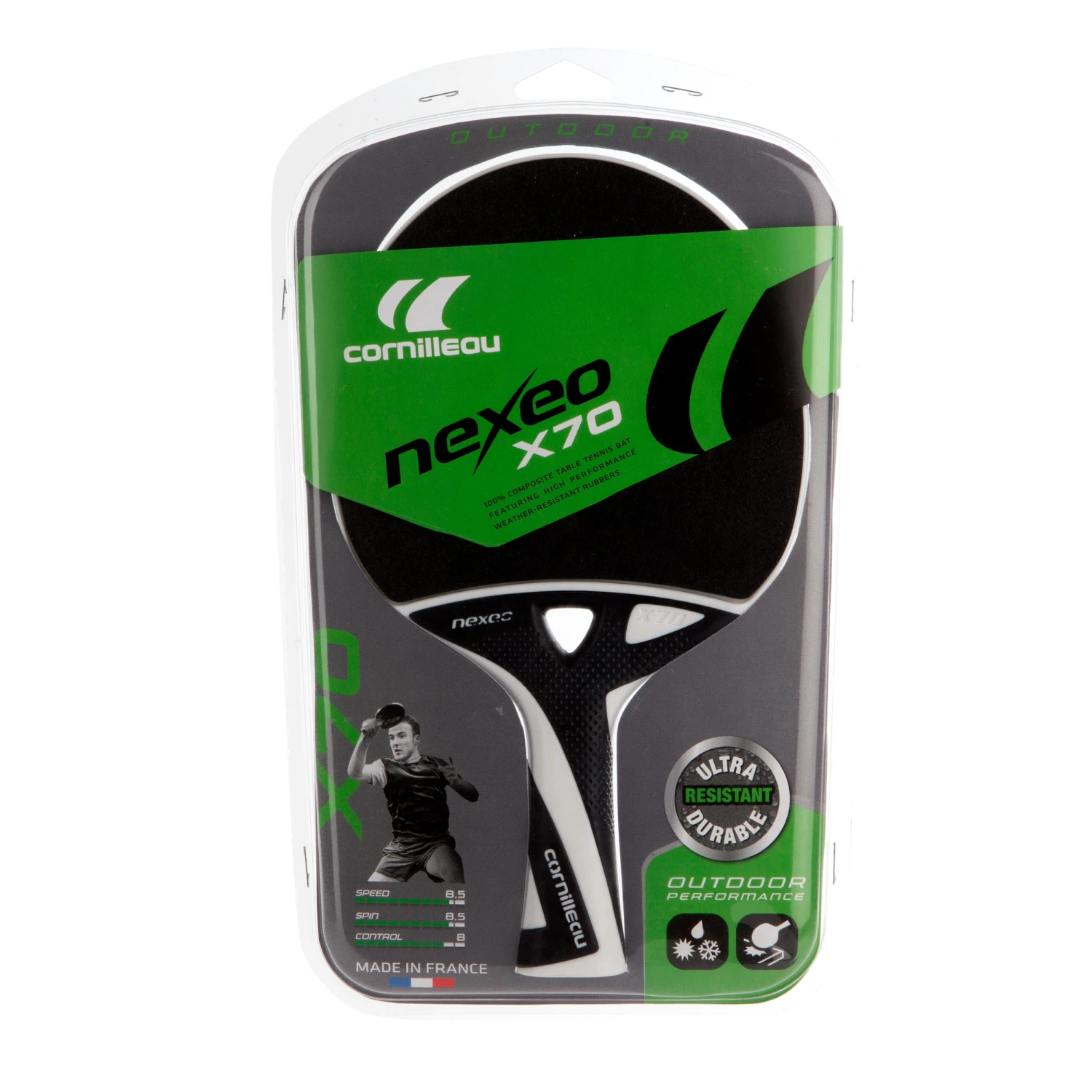 Nexeo X70 Outdoor Free Table Tennis Bat 4 Nexeo X70 Outdoor Free Table Tennis Bat - Image 2