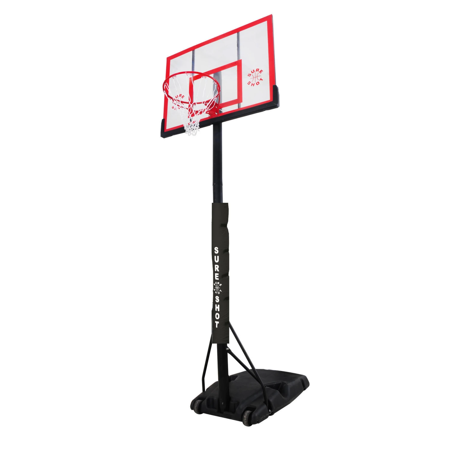 Sure Shot 'U Just' Portable Basketball Hoop With An Acrylic Backboard 3 Sure Shot 'U Just' Portable Basketball Hoop With An Acrylic Backboard