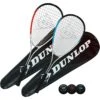 Dunlop Hyper Squash Racket Deluxe Squash Set, Inc Full Length Protective Covers -Sports Shop kb5a9cd1a4e3dbd659a14c7ca0ec373a7