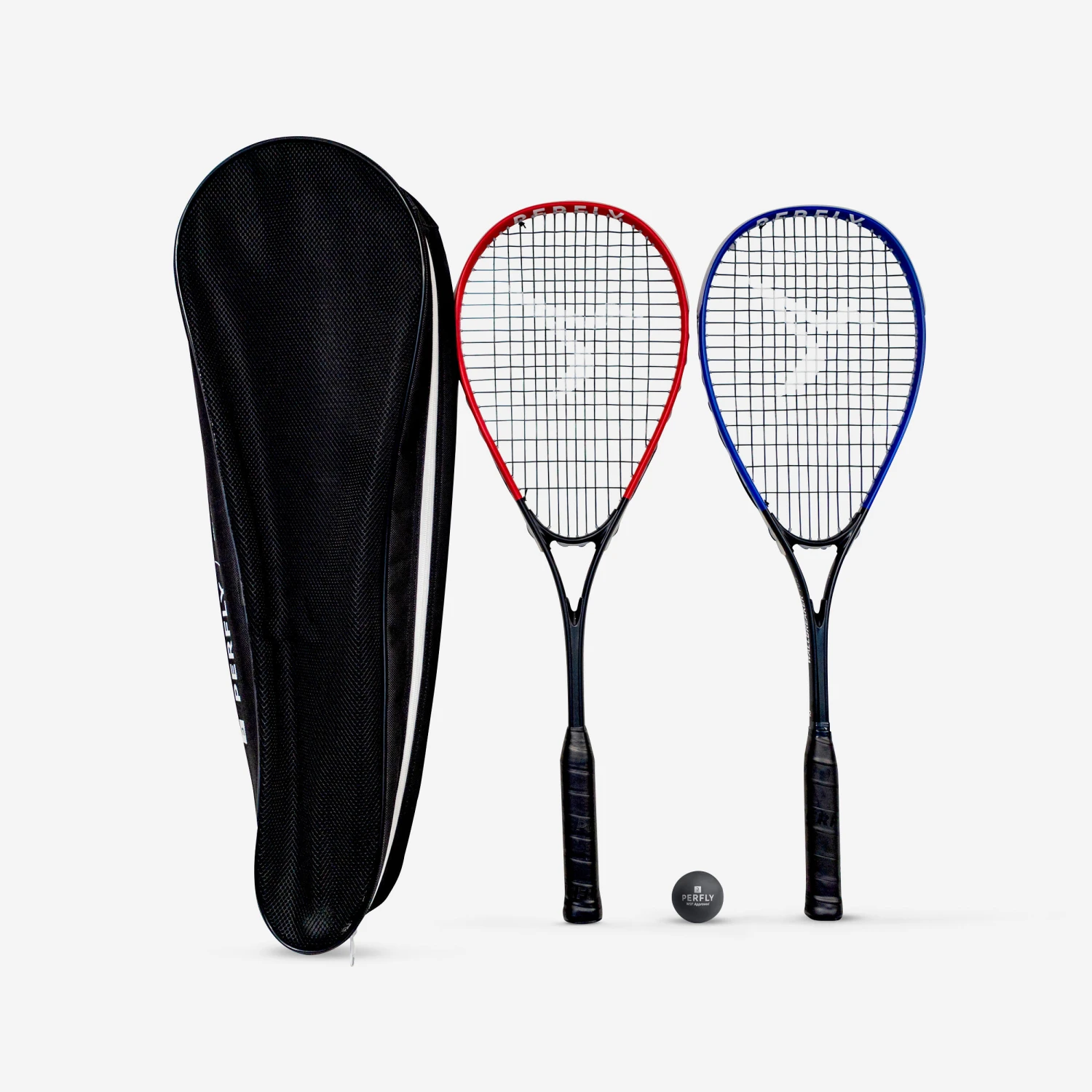 Squash Racket Set Wallbreaker 165 Club (2 Rackets/1 Red Dot Ball) 3 Squash Racket Set Wallbreaker 165 Club (2 Rackets/1 Red Dot Ball)