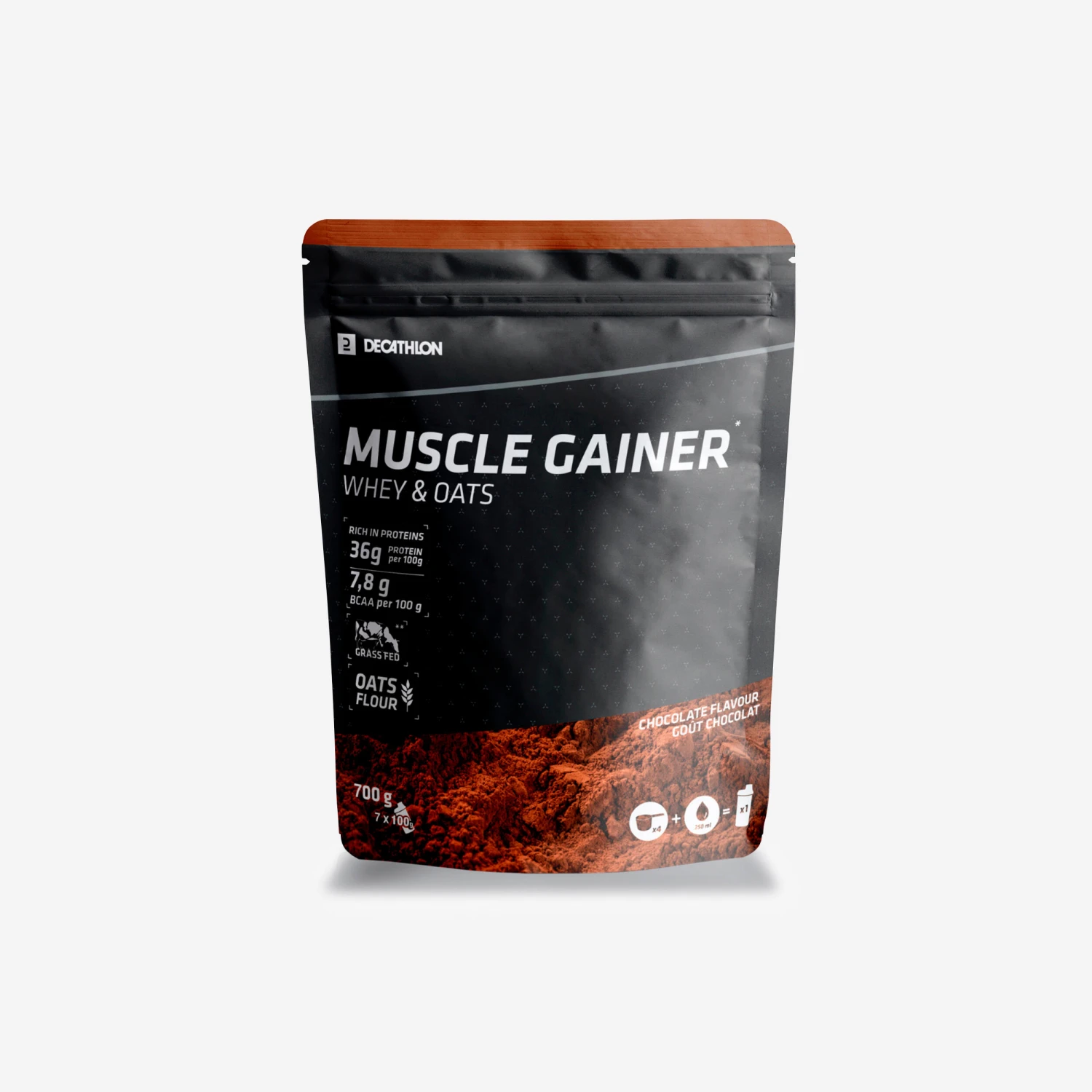 Muscle Gainer Whey & Oat Chocolate 700 G 2 Muscle Gainer Whey & Oat Chocolate 700 G