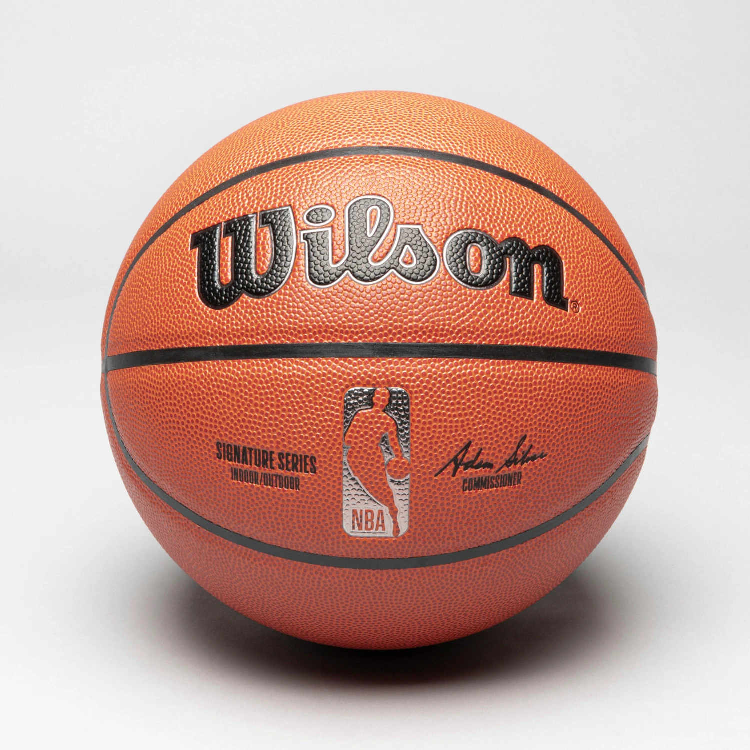 Wilson Size 7 Basketball NBA Signature Series - Orange