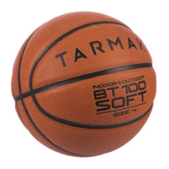 BT100 Kids' Size 4 Beginner Basketball, Under Age 6
