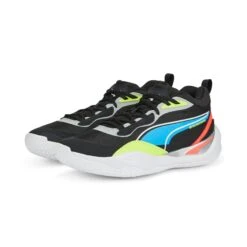 Puma Men's Basketball Shoes Playmaker Pro Jet - Lime/Black