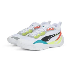 PUMA Unisex Playmaker Pro Basketball Shoes - White