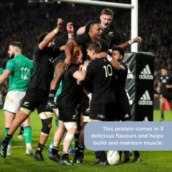 Healthspan Elite All Blacks Ultimate Whey Protein Muscle Growth 750g Chocolate -Sports Shop kc31d12683737ef3cb070a93f91f8c397 1