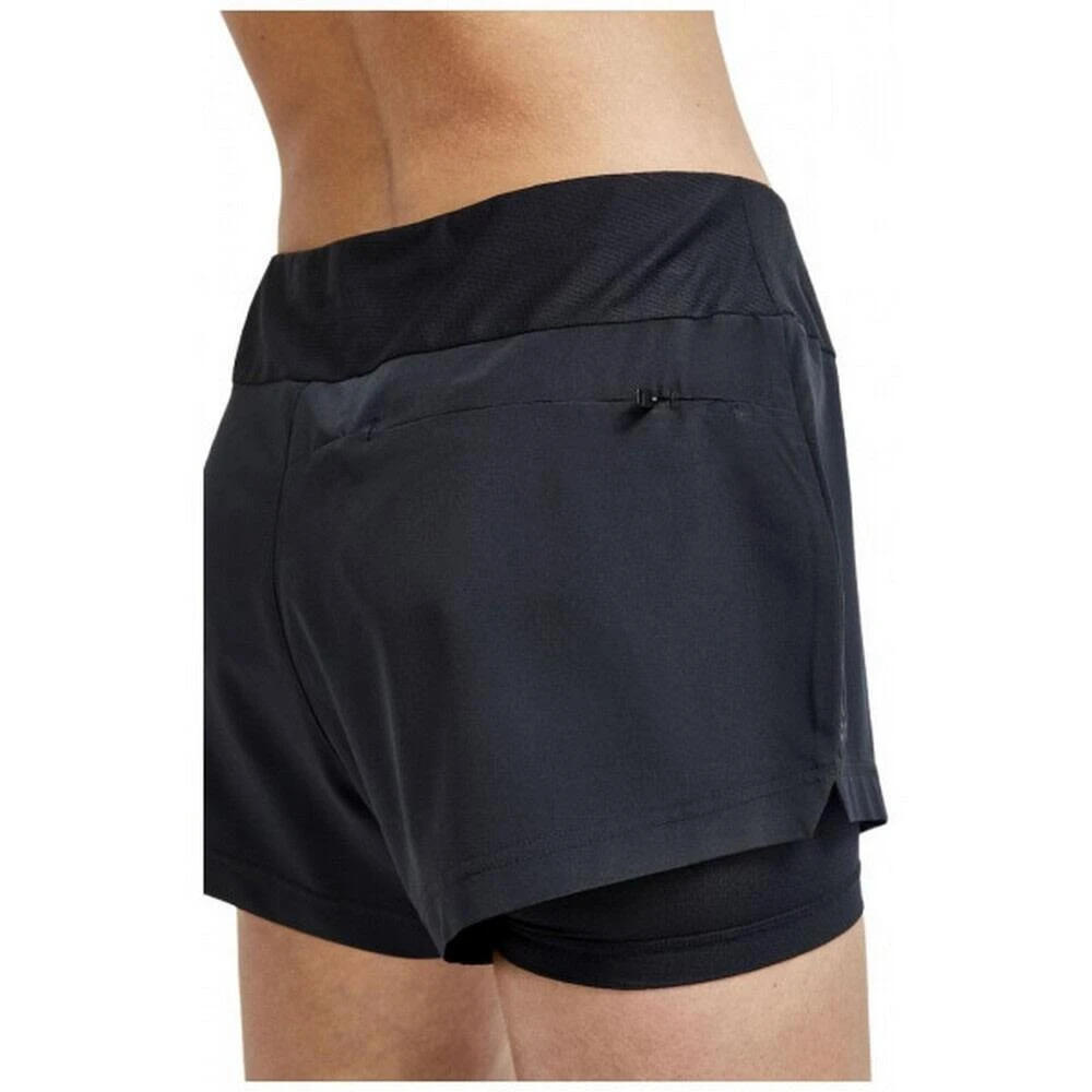 Craft Womens/Ladies ADV Essence 2 In 1 Shorts (Black) 4 Craft Womens/Ladies ADV Essence 2 In 1 Shorts (Black) - Image 2