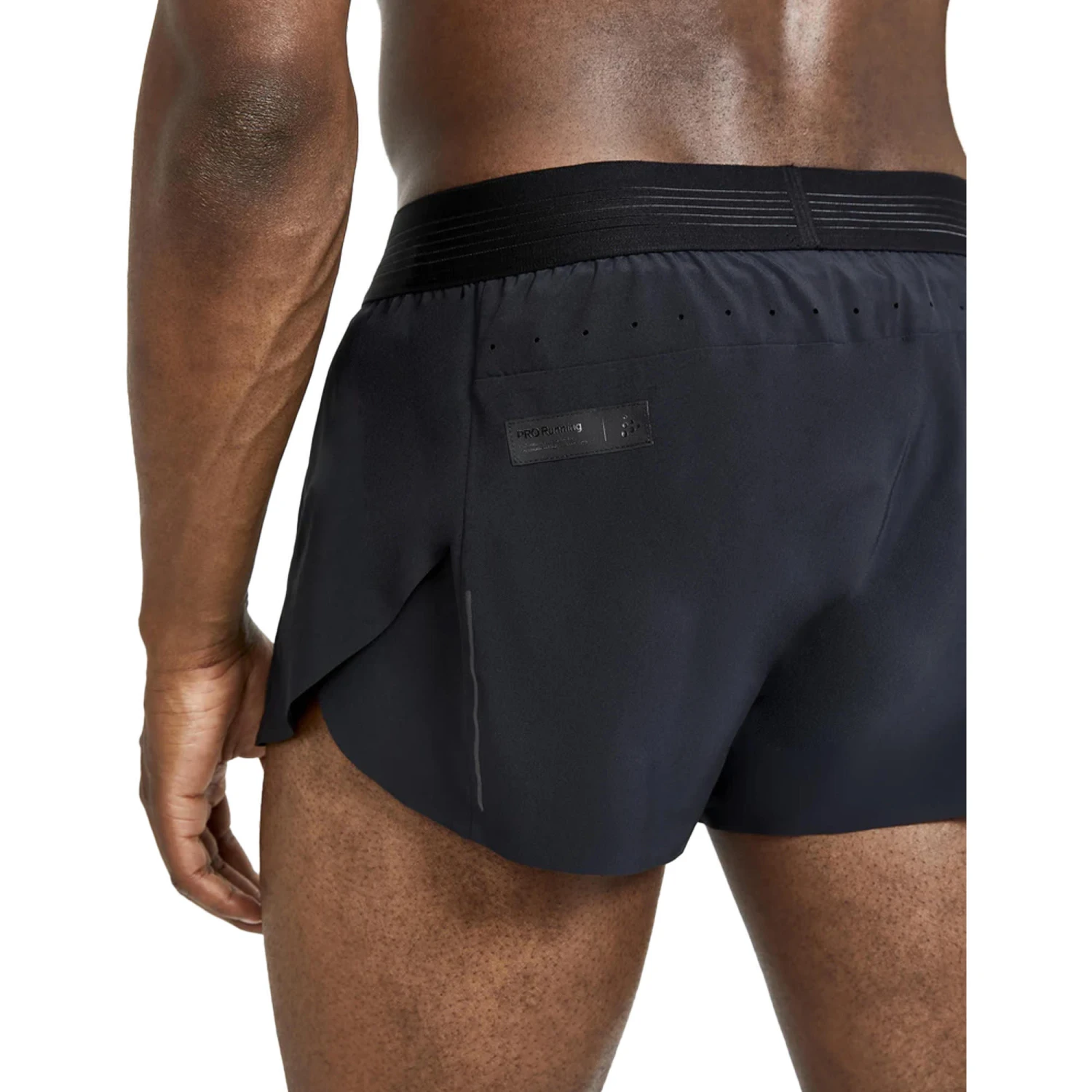 Craft Mens Pro Hypervent Split Hem Shorts (Black) 4 Craft Mens Pro Hypervent Split Hem Shorts (Black) - Image 2