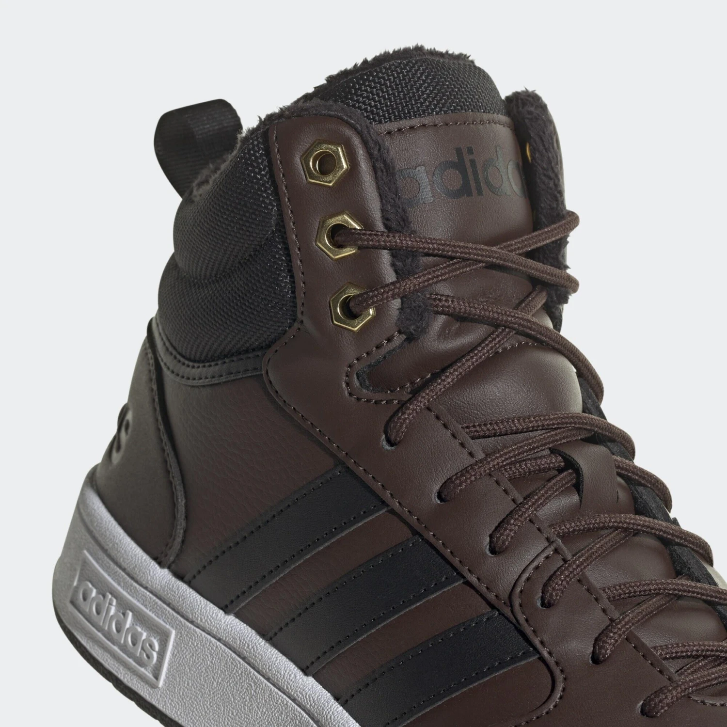 ADIDAS Hoops 3.0 Mid Lifestyle Basketball Classic Fur Lining Winterized Shoes 15 ADIDAS Hoops 3.0 Mid Lifestyle Basketball Classic Fur Lining Winterized Shoes - Image 13