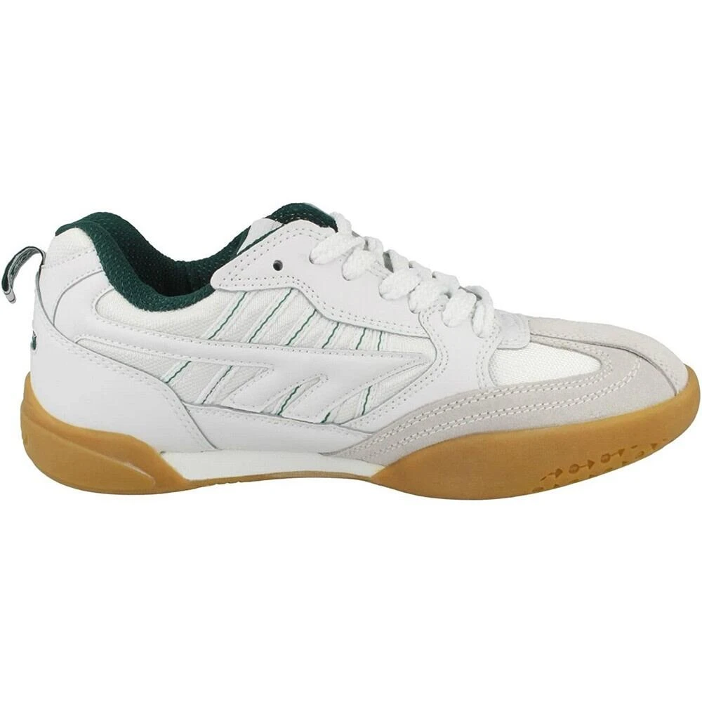 Hi-Tec Unisex Adult Suede Squash Trainers (White/Grey/Brown) 5 Hi-Tec Unisex Adult Suede Squash Trainers (White/Grey/Brown) - Image 3