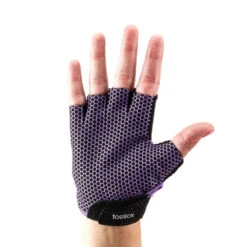 Fitness-Mad Womens/Ladies Fingerless Gloves (Black) -Sports Shop kcabdce7cc69e9ba385c1850a9f5883ae