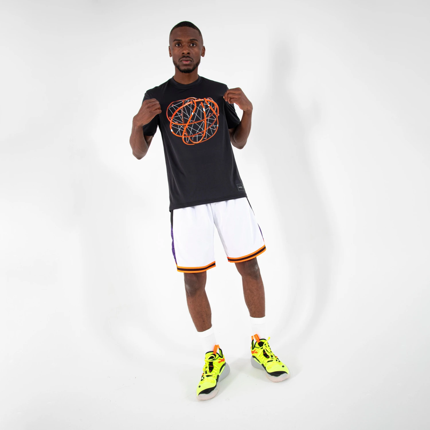 Men's Basketball T-Shirt TS500 Fast 8 Men's Basketball T-Shirt TS500 Fast - Image 6