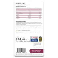 Healthspan Elite Energy Gel Apple & Blackcurrant 24 Sachets 10 Healthspan Elite Energy Gel Apple & Blackcurrant 24 Sachets -Sports Shop kce1fe428c7e970934c541de68269ee3d