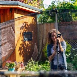 Plum 8ft Space Zone II Evolution Trampoline (Telescopic Pack Down) -Sports Shop kcf377ac47b3999ea9c9883e2ed185b27