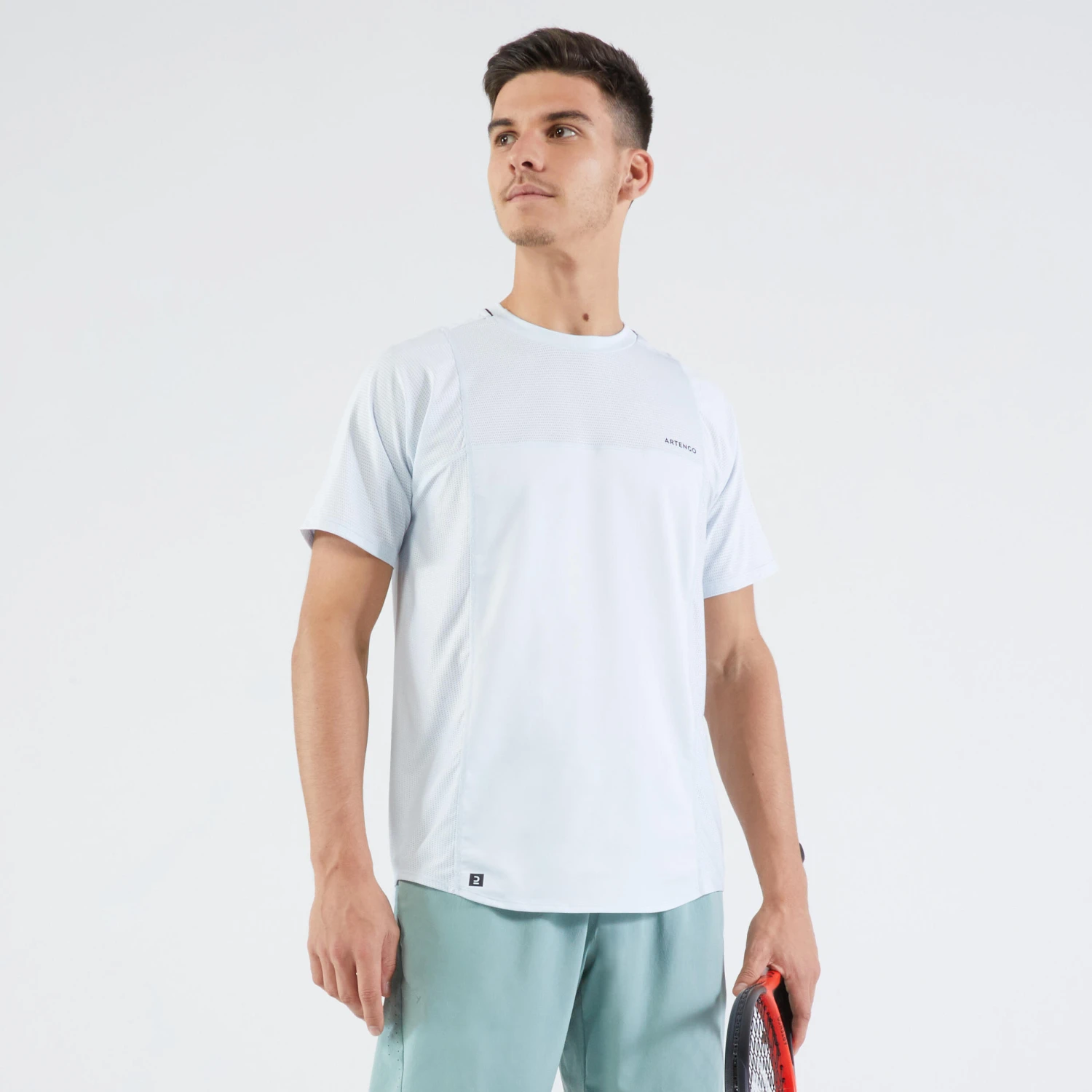 Artengo Men's Tennis Short-Sleeved T-Shirt TTS Dry RN 9 Artengo Men's Tennis Short-Sleeved T-Shirt TTS Dry RN - Image 7