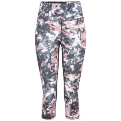 Dare 2b Womens/Ladies Influential Recycled Floral 3/4 Leggings (Mesa Rose)