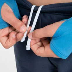 KIDS WARM RUNNING TROUSERS - KIPRUN WARM ZIP -Sports Shop kd4185ccd5c51ab4617da63039cfb8f7e