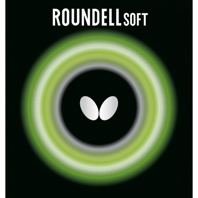 Butterfly Roundell Soft Table Tennis Rubber RED 2.1MM 3 Butterfly Roundell Soft Table Tennis Rubber RED 2.1MM