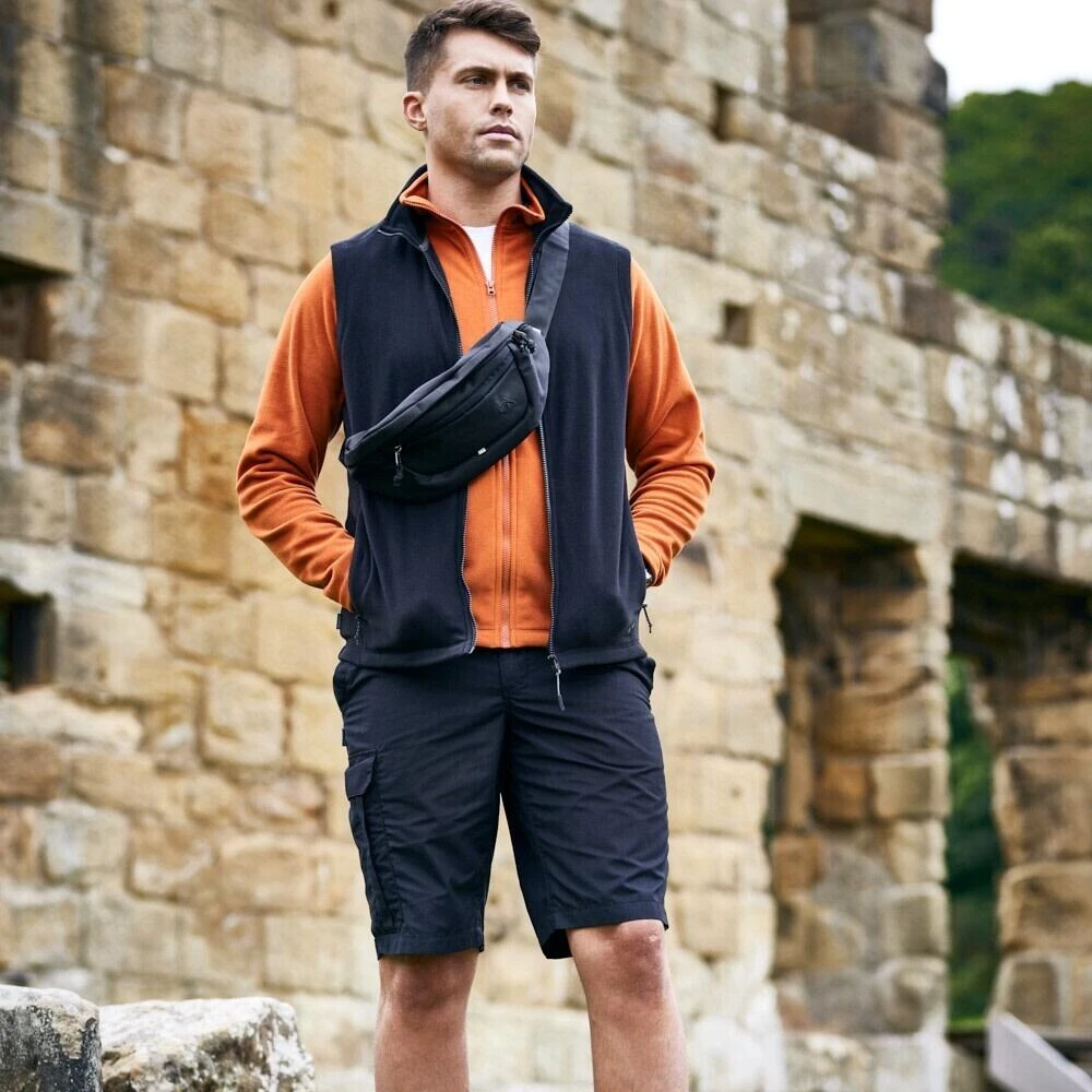 Craghoppers Mens Expert Kiwi Long Length Cargo Shorts (Black) 4 Craghoppers Mens Expert Kiwi Long Length Cargo Shorts (Black) - Image 2