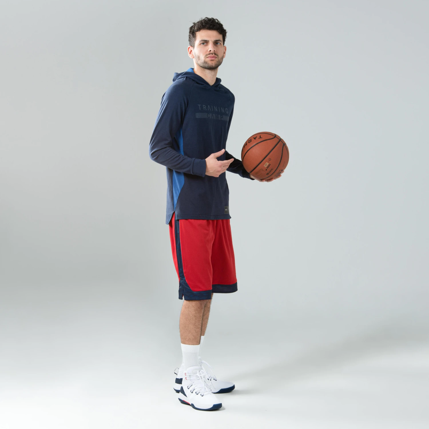 Long-Sleeved Hooded Basketball T-Shirt TS500LS 8 Long-Sleeved Hooded Basketball T-Shirt TS500LS - Image 6
