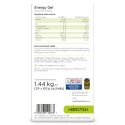 Healthspan Elite Energy Gel Citrus Flavour 24 Sachets -Sports Shop kdaf891e852ef2abe70aaf6ad54f0a990