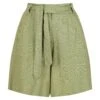 Regatta Womens/Ladies Sabela Paper Bag Shorts (Green Fields) -Sports Shop kdbffbd55b74da7b9780401b0832be008