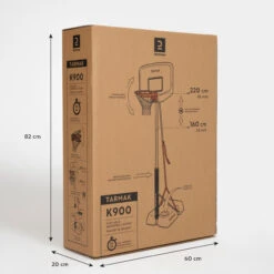 Kids' Adjustable (1.6m To 2.2m) Basketball Hoop On Stand K900 - Blue/Black -Sports Shop kdcdf82b096be658c61741cb0ce690d3b