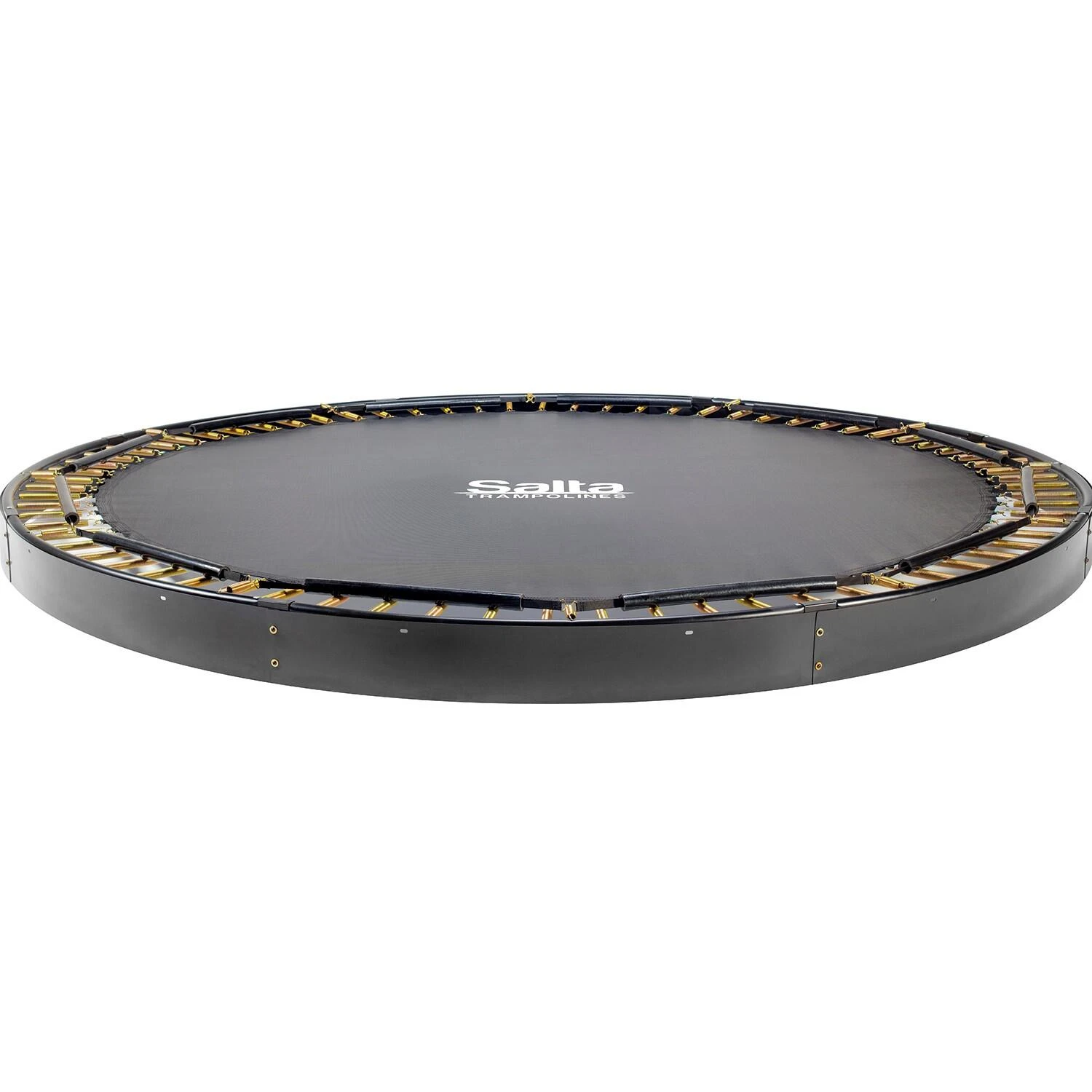 12ft Salta Black Royal Baseground Round Trampoline 5 12ft Salta Black Royal Baseground Round Trampoline - Image 3