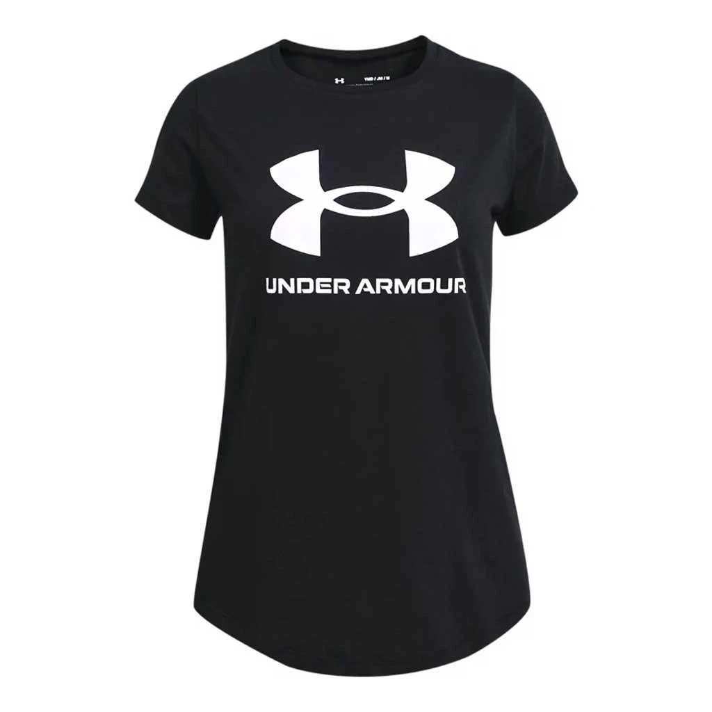 Under Armour Sportstyle Graphic Logo Girls T 3 Under Armour Sportstyle Graphic Logo Girls T
