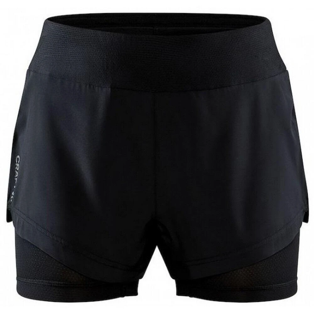 Craft Womens/Ladies ADV Essence 2 In 1 Shorts (Black) 3 Craft Womens/Ladies ADV Essence 2 In 1 Shorts (Black)