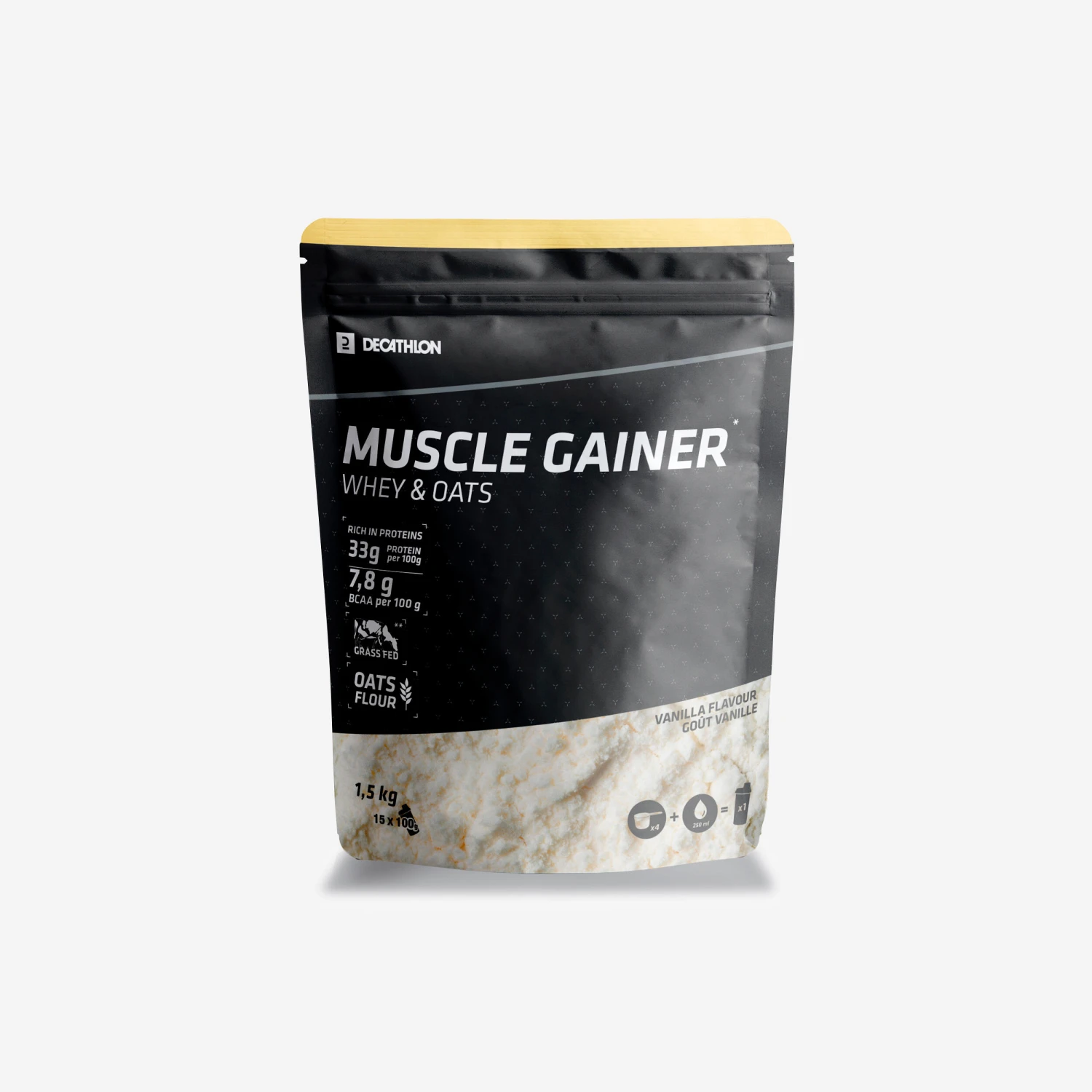 Muscle Gainer Whey & Oat Vanilla 1.5 Kg 3 Muscle Gainer Whey & Oat Vanilla 1.5 Kg